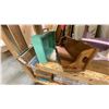Image 5 : 2 WOODEN MOBILE SHELVING UNITS WITH ASSORTED CONTENTS