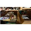 Image 8 : 4 SHELVES OF ASSORTED ELECTRONICS, SMALL APPLIANCES AND BOOKS