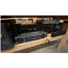 Image 15 : 4 SHELVES OF ASSORTED ELECTRONICS - STEREOS, RADIOS AND SPEAKERS