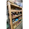 Image 1 : 5 SHELVES OF ASSORTED TELEPHONES AND MISCELLANEOUS ITEMS