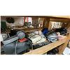 Image 4 : 5 SHELVES OF ASSORTED TELEPHONES AND MISCELLANEOUS ITEMS