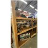Image 1 : 3 SHELVES OF ASSORTED ITEMS- TV, TELESCOPE, MEDICINE CABINETS, CEILING FAN AND MORE