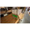 Image 5 : 3 SHELVES OF ASSORTED ITEMS- TV, TELESCOPE, MEDICINE CABINETS, CEILING FAN AND MORE
