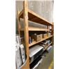 Image 3 : WOODEN 4 TIER SHELVING UNIT - APPROX. 10FT X 2FT X 8FT HIGH *CONTENTS NOT INCLUDED*