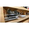 Image 10 : 7 SHELVES OF ASSORTED ITEMS - DISPLAY STANDS, SHELVES, VENTS AND MORE