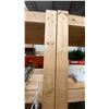 Image 3 : GROUP OF 6 WOODEN SHELVING UNITS - EACH UNIT MEASURES APPROX. 8FT X 2FT/VARIES HEIGHT