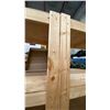 Image 4 : GROUP OF 6 WOODEN SHELVING UNITS - EACH UNIT MEASURES APPROX. 8FT X 2FT/VARIES HEIGHT