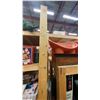 Image 7 : GROUP OF 6 WOODEN SHELVING UNITS - EACH UNIT MEASURES APPROX. 8FT X 2FT/VARIES HEIGHT