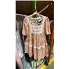 Image 2 : ONE RACK OF ASSORTED CLOTHING AND CURTAINS ) *RACK NOT INCLUDED*