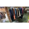 Image 3 : MOBILE WARDROBE RACK WITH ASSORTED CLOTHING