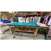 Image 1 : MOBILE WARDROBE RACK AND 4 SHIRT STANDS
