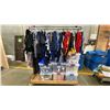 Image 4 : MOBILE WARDROBE RACK OF SOCCER UNIFORMS AND COSTUMES *RACK INCLUDED *