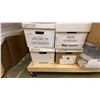 Image 3 : MOBILE WARDROBE RACK AND CONTENTS - BLANKETS, TOOLS, DIVIDERS, HANGERS AND MORE
