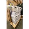 Image 2 : MOBILE WARDROBE RACK AND CONTENTS - SCRUNCHIES, HATS, SCARVES, SLIPPERS, SOCKS AND MORE