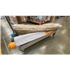 Image 3 : MOBILE WARDROBE RACK AND CONTENTS - ASSORTED ROLLS OF FABRIC MATERIAL