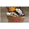 Image 1 : ONE BOX OF ASSORTED WOMENS SHOES