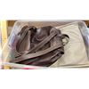 Image 2 : ONE PLASTIC STORAGE BIN OF ASSORTED PURSES