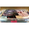 Image 2 : ONE PLASTIC STORAGE BIN OF ASSORTED PURSES