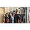 Image 1 : CONTENTS OF 0NE 8FT SECTION WARDROBE RACK OF ASSORTED CLOTHING *1 SIDE ONLY*
