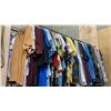 Image 1 : CONTENTS OF 0NE 8FT SECTION WARDROBE RACK OF ASSORTED CLOTHING *1 SIDE ONLY*