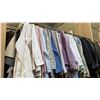 Image 1 : CONTENTS OF 0NE 8FT SECTION WARDROBE RACK OF ASSORTED CLOTHING *1 SIDE ONLY*