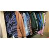 Image 1 : CONTENTS OF 0NE 8FT SECTION WARDROBE RACK OF ASSORTED CLOTHING *1 SIDE ONLY*