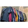 Image 1 : CONTENTS OF 0NE 8FT SECTION WARDROBE RACK OF ASSORTED CLOTHING *1 SIDE ONLY*