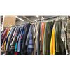 Image 2 : CONTENTS OF 0NE 8FT SECTION WARDROBE RACK OF ASSORTED CLOTHING *1 SIDE ONLY*