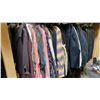 Image 1 : CONTENTS OF 0NE 8FT SECTION WARDROBE RACK OF ASSORTED CLOTHING *1 SIDE ONLY*