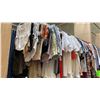 Image 1 : CONTENTS OF 0NE 8FT SECTION WARDROBE RACK OF ASSORTED CLOTHING *1 SIDE ONLY*