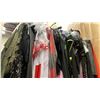 Image 1 : CONTENTS OF 0NE 4FT SECTION WARDROBE RACK OF ASSORTED CLOTHING *1 SIDE ONLY*
