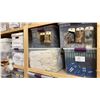 Image 3 : GROUP OF APPROX. 38 STORAGE BINS FULL OF ASSORTED FAUX FUR & FABRIC MATERIAL