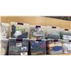 Image 2 : GROUP OF APPROX. 27 STORAGE BINS FULL OF ASSORTED FAUX FUR & FABRIC MATERIAL