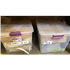 Image 8 : GROUP OF APPROX. 27 STORAGE BINS FULL OF ASSORTED FAUX FUR & FABRIC MATERIAL