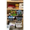 Image 4 : LARGE GROUP OF ASSORTED MISCELLANEOUS WARDROBE DEPT. SUPPLIES - PLASTIC WARDROBE COVERS, LAUNDRY