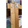 Image 3 : 2 LARGE WOODEN SHELVING UNITS  - EACH MEASURES APPROX. 8FT X 2FT X 6FT HIGH