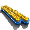 Image 4 : Comic & Collectables Light up 3D Storefront Sign 94" Wide X 29" Tall X 8.5" Deep