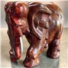 Image 1 : Large Rosewood Carved Elephant Carving South Asia Origin 21" Long X 12" Wide X 17.5" Tall