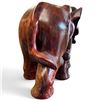 Image 5 : Large Rosewood Carved Elephant Carving South Asia Origin 21" Long X 12" Wide X 17.5" Tall