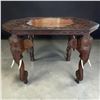 Image 1 : Anglo-Indian Elephant Mahogany Side Table 32.5" Long X 26" Deep X 24" Tall