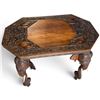 Image 2 : Anglo-Indian Elephant Mahogany Side Table 32.5" Long X 26" Deep X 24" Tall