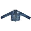 Image 5 : Original Paul Johnny Wearable Art Jacket Hand Stitched Flannel & Denim with COA First Nations Design