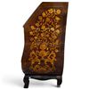 Image 13 : Antique 18th Centruy Dutch Bombe Bureau  Floral Marquetry, Burr Walnut, 43x21x44"