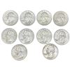 Image 2 : 10 US 1960s "Washington" Silver Quarters - 90% Silver - 1964 and Earlier * Circulated