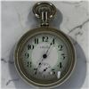 Image 1 : "New Era" USA Pocket Watch - Alaska Metal Case Size18S (New York Standard Watch Co. SN:6568123) Tag