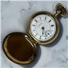 Image 1 : Antique Gold Filled Ladies Pocket Watch - 34mm Fortune Case (Possibly a Longines movement) D.E. Blac
