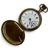 Image 2 : Antique Gold Filled Ladies Pocket Watch - 34mm Fortune Case (Possibly a Longines movement) D.E. Blac