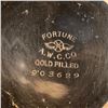 Image 6 : Antique Gold Filled Ladies Pocket Watch - 34mm Fortune Case (Possibly a Longines movement) D.E. Blac