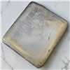 Image 1 : Vintage Silver Plated Cigarette Case with Initial "J" - Made in England