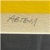 Image 3 : Alfred Licea Signed (AETEM) Ltd. Edition Serigraph # 107/250 * Mid-Century Abstract Pop Art -  Frame